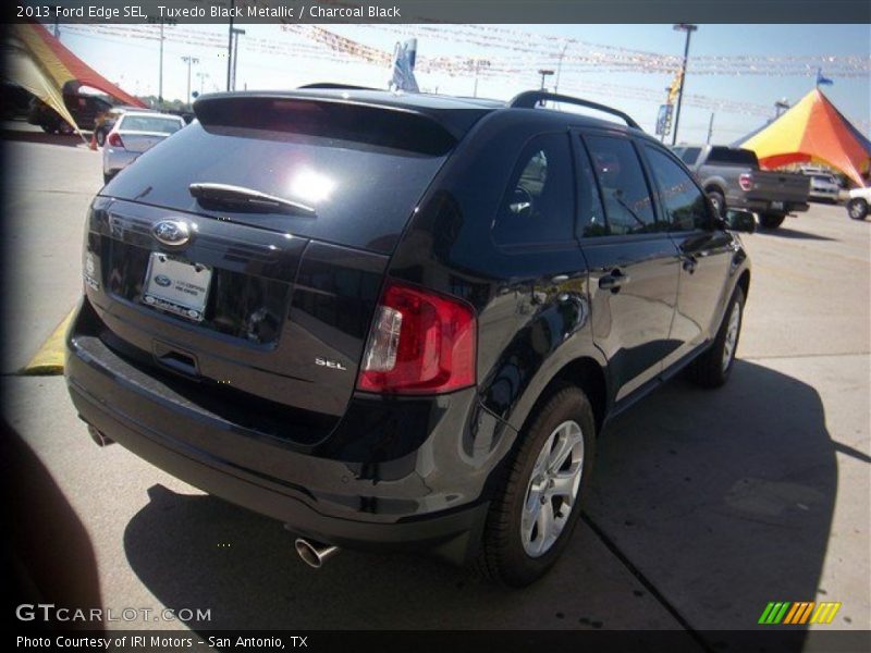 Tuxedo Black Metallic / Charcoal Black 2013 Ford Edge SEL