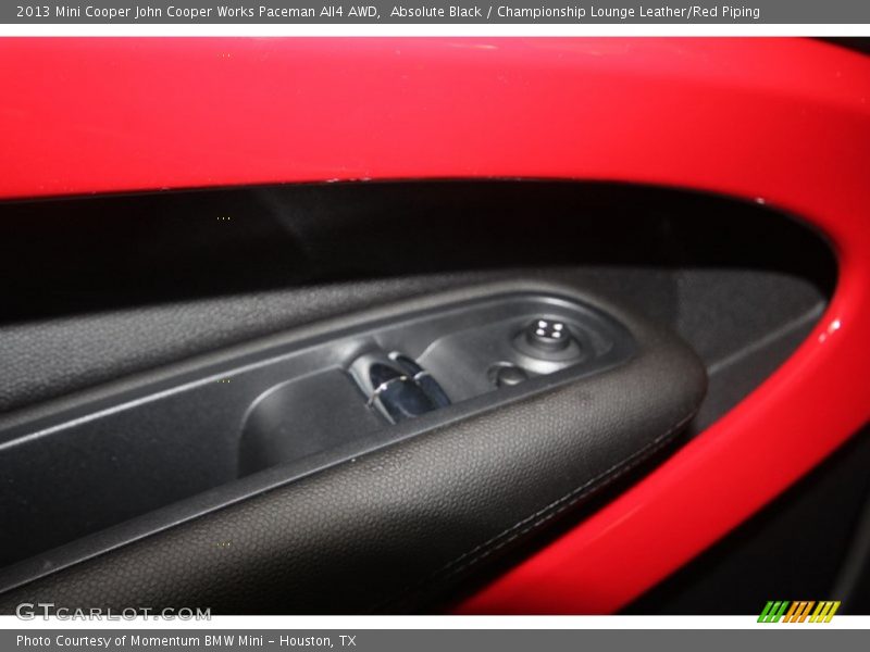 Absolute Black / Championship Lounge Leather/Red Piping 2013 Mini Cooper John Cooper Works Paceman All4 AWD