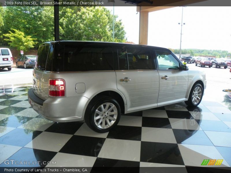 Brilliant Silver Metallic / Charcoal Black 2009 Ford Flex SEL