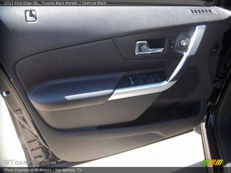 Tuxedo Black Metallic / Charcoal Black 2013 Ford Edge SEL