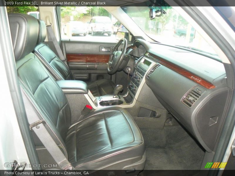 Brilliant Silver Metallic / Charcoal Black 2009 Ford Flex SEL