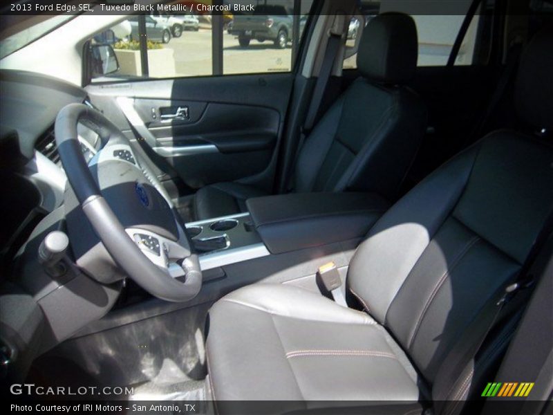 Tuxedo Black Metallic / Charcoal Black 2013 Ford Edge SEL