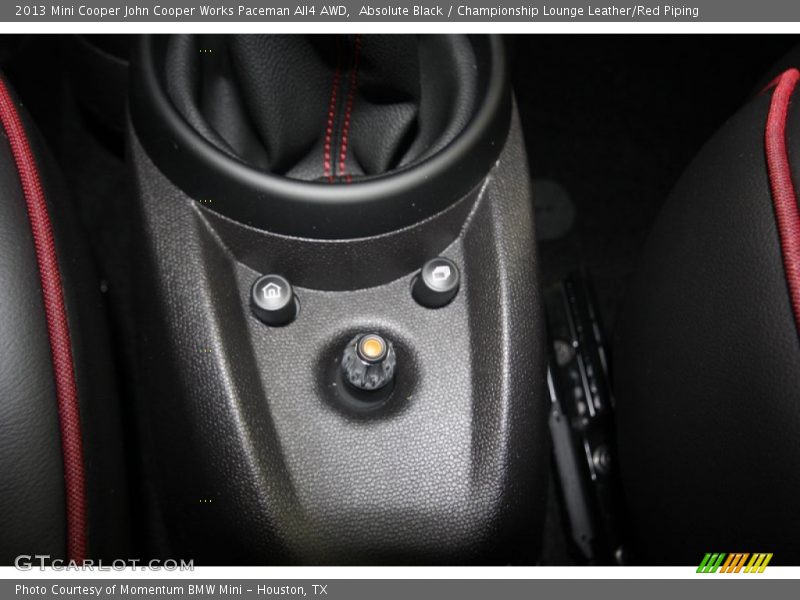Absolute Black / Championship Lounge Leather/Red Piping 2013 Mini Cooper John Cooper Works Paceman All4 AWD