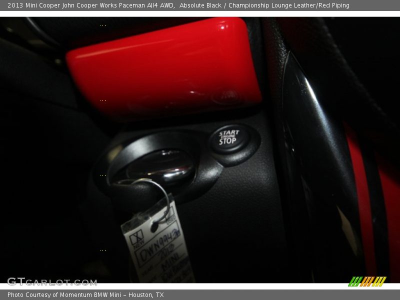 Absolute Black / Championship Lounge Leather/Red Piping 2013 Mini Cooper John Cooper Works Paceman All4 AWD