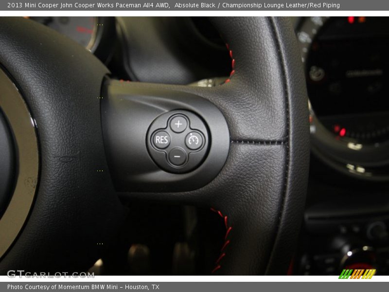 Controls of 2013 Cooper John Cooper Works Paceman All4 AWD