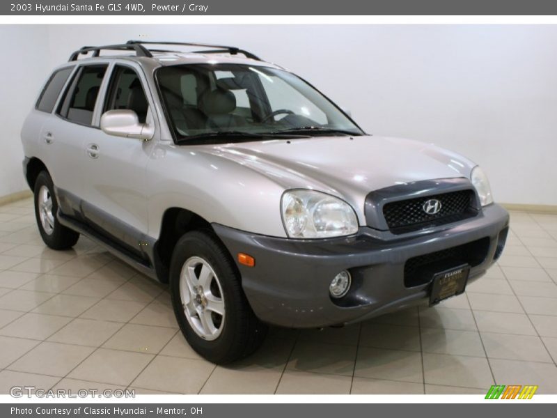 Pewter / Gray 2003 Hyundai Santa Fe GLS 4WD