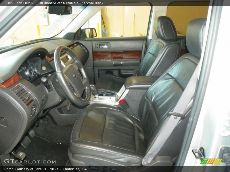 Brilliant Silver Metallic / Charcoal Black 2009 Ford Flex SEL