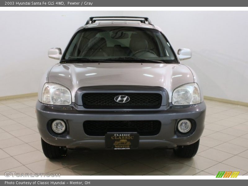 Pewter / Gray 2003 Hyundai Santa Fe GLS 4WD