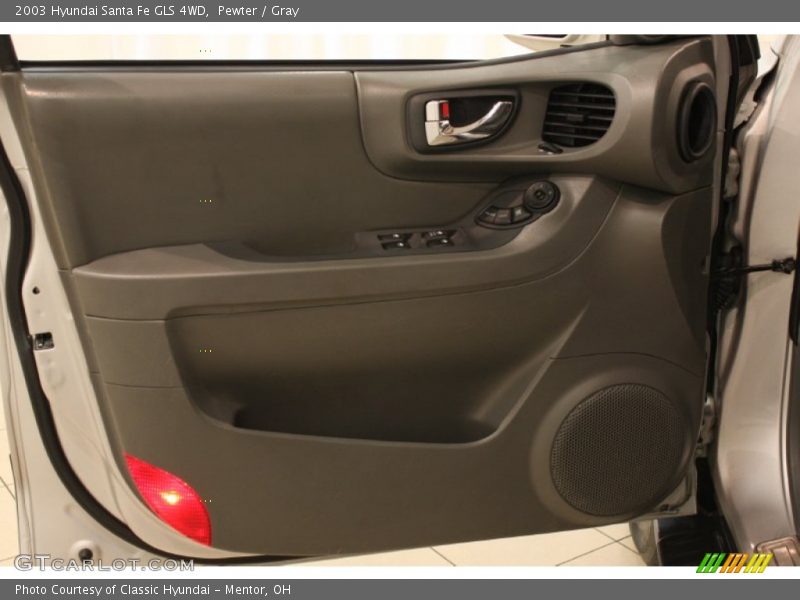 Pewter / Gray 2003 Hyundai Santa Fe GLS 4WD