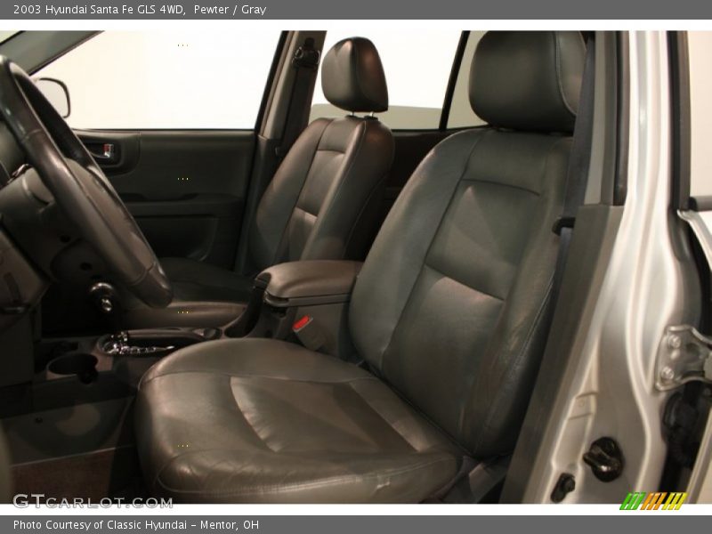 Pewter / Gray 2003 Hyundai Santa Fe GLS 4WD