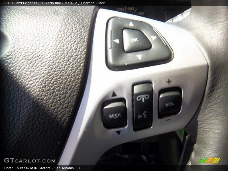 Tuxedo Black Metallic / Charcoal Black 2013 Ford Edge SEL