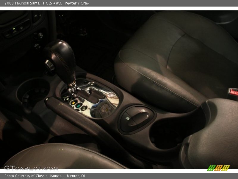 Pewter / Gray 2003 Hyundai Santa Fe GLS 4WD