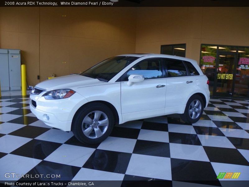 White Diamond Pearl / Ebony 2008 Acura RDX Technology