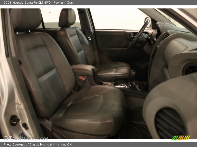 Pewter / Gray 2003 Hyundai Santa Fe GLS 4WD