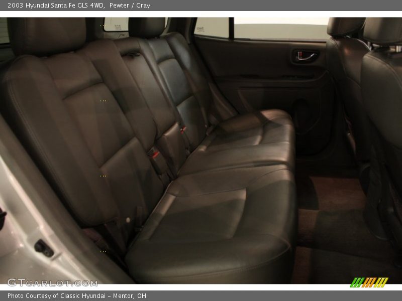 Pewter / Gray 2003 Hyundai Santa Fe GLS 4WD