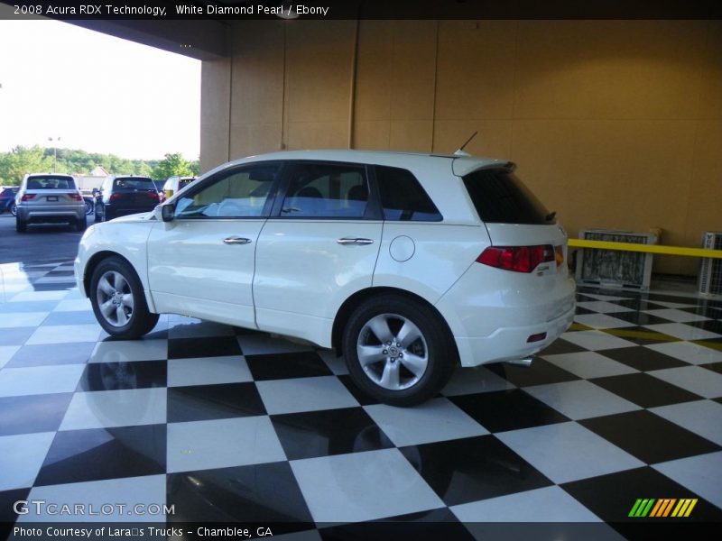 White Diamond Pearl / Ebony 2008 Acura RDX Technology