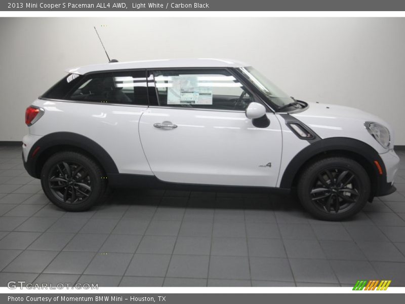 Light White / Carbon Black 2013 Mini Cooper S Paceman ALL4 AWD
