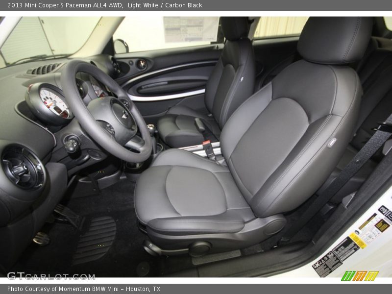 Light White / Carbon Black 2013 Mini Cooper S Paceman ALL4 AWD