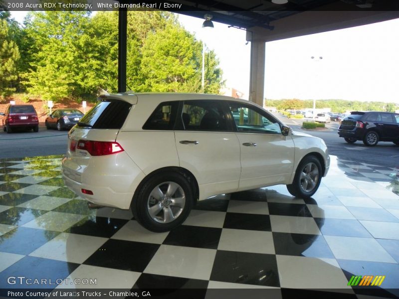 White Diamond Pearl / Ebony 2008 Acura RDX Technology
