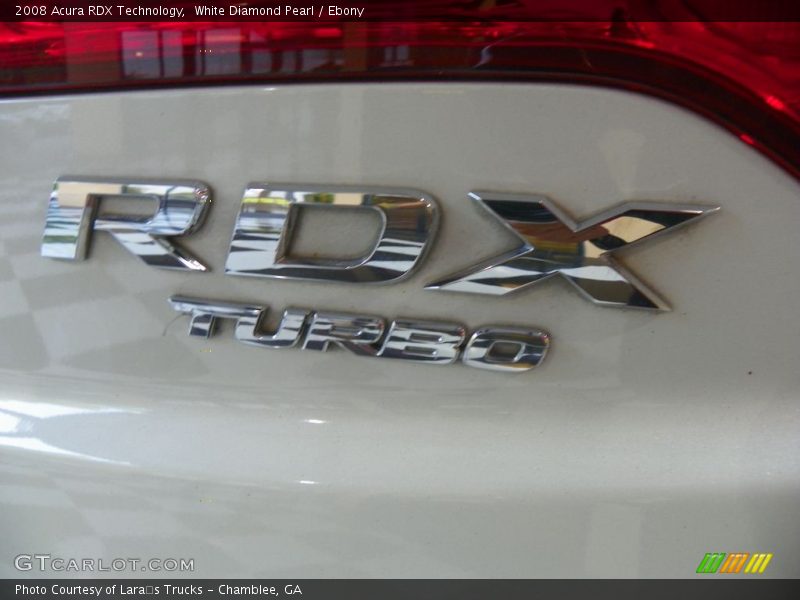 White Diamond Pearl / Ebony 2008 Acura RDX Technology