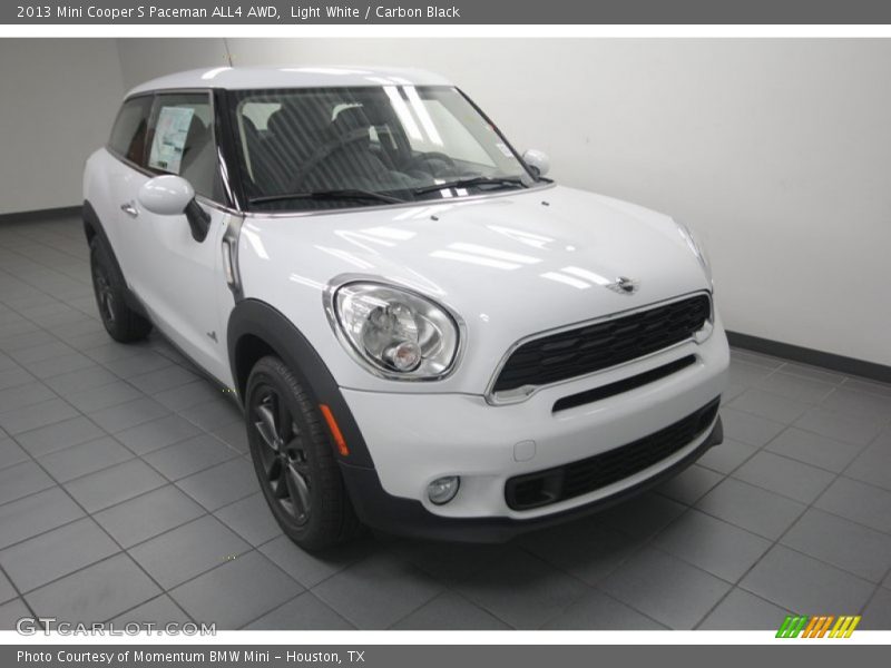 Light White / Carbon Black 2013 Mini Cooper S Paceman ALL4 AWD