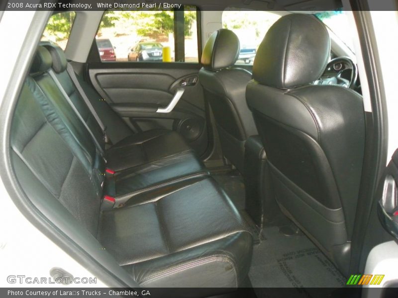 White Diamond Pearl / Ebony 2008 Acura RDX Technology