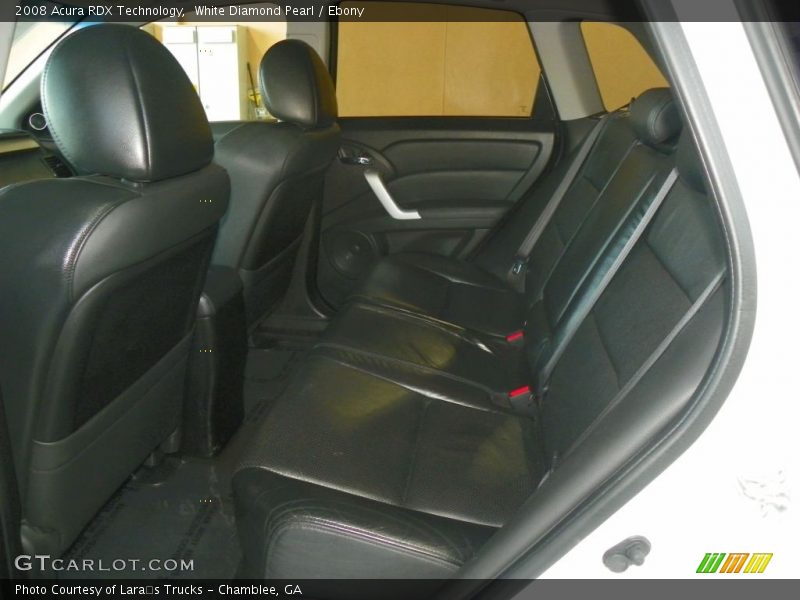 White Diamond Pearl / Ebony 2008 Acura RDX Technology