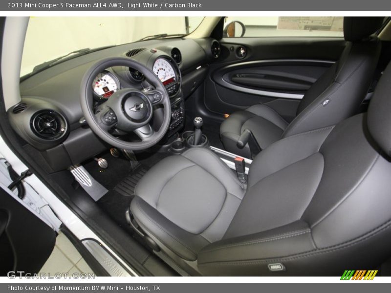Light White / Carbon Black 2013 Mini Cooper S Paceman ALL4 AWD