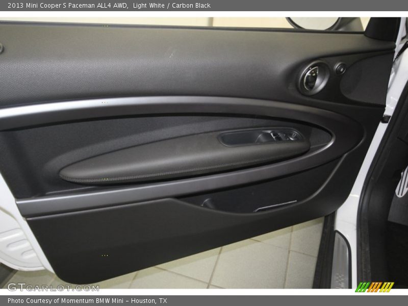 Light White / Carbon Black 2013 Mini Cooper S Paceman ALL4 AWD