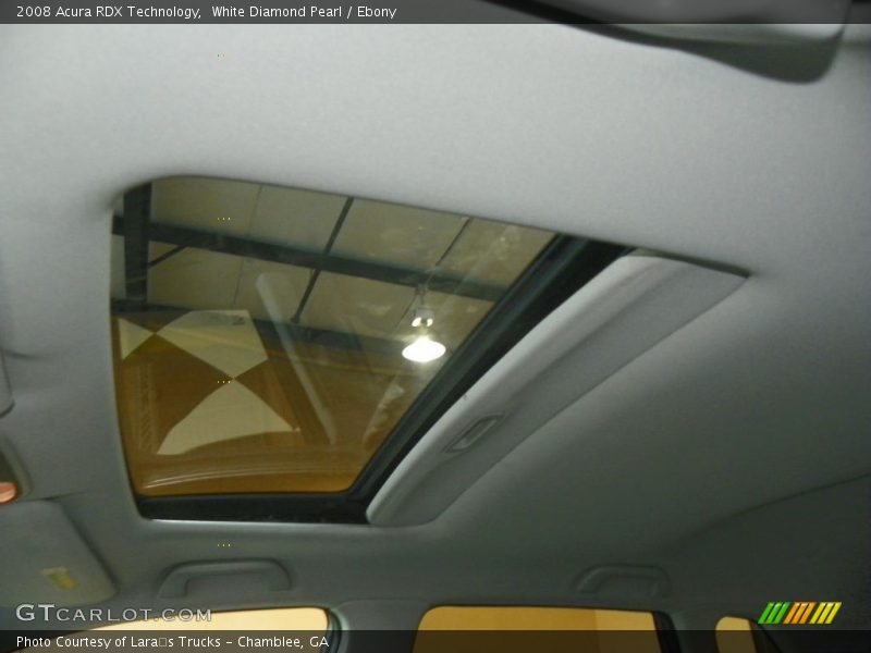 White Diamond Pearl / Ebony 2008 Acura RDX Technology