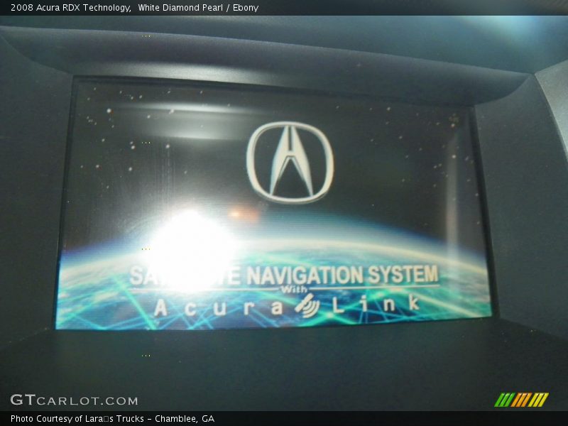 White Diamond Pearl / Ebony 2008 Acura RDX Technology