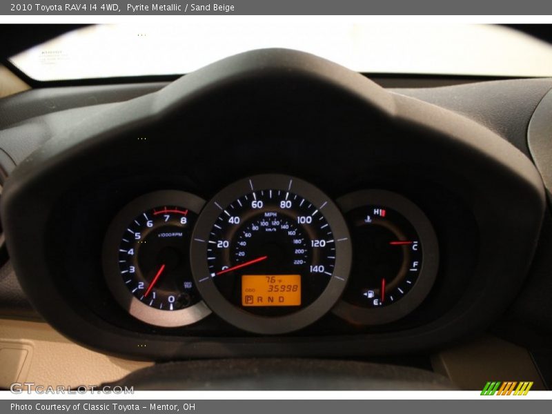 Pyrite Metallic / Sand Beige 2010 Toyota RAV4 I4 4WD