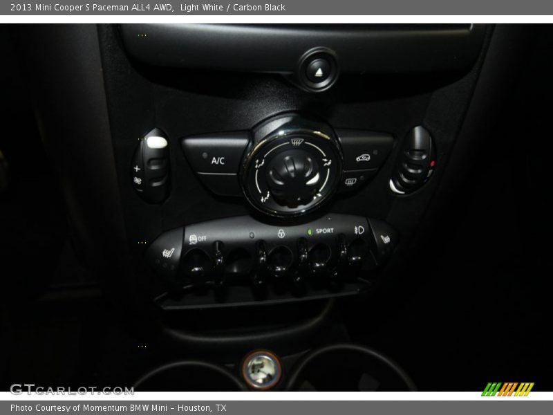Light White / Carbon Black 2013 Mini Cooper S Paceman ALL4 AWD