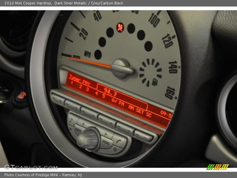 Dark Silver Metallic / Grey/Carbon Black 2010 Mini Cooper Hardtop