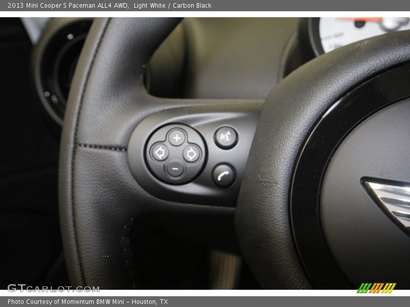 Light White / Carbon Black 2013 Mini Cooper S Paceman ALL4 AWD