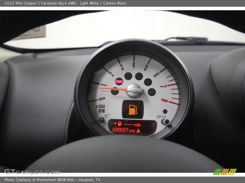 Light White / Carbon Black 2013 Mini Cooper S Paceman ALL4 AWD