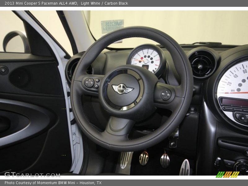Light White / Carbon Black 2013 Mini Cooper S Paceman ALL4 AWD