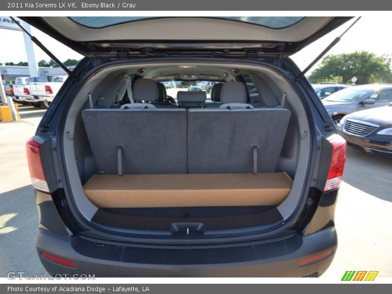 Ebony Black / Gray 2011 Kia Sorento LX V6