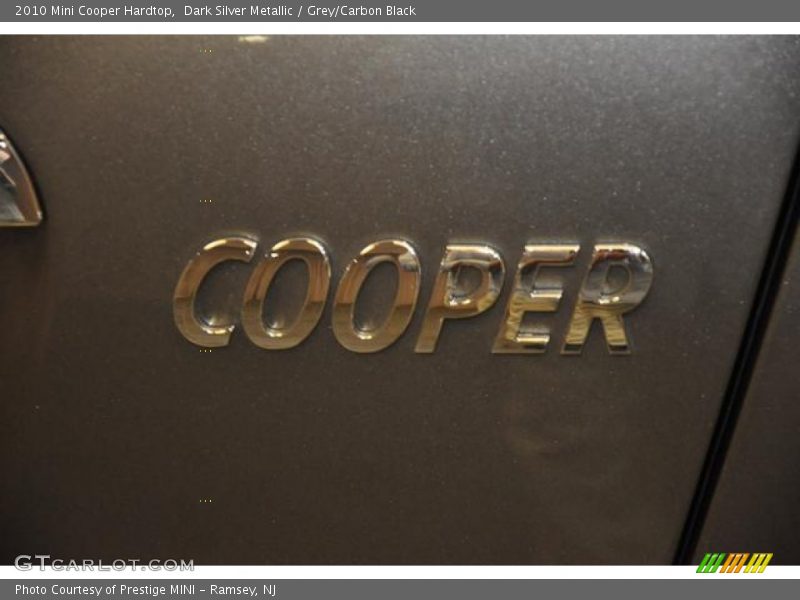 Dark Silver Metallic / Grey/Carbon Black 2010 Mini Cooper Hardtop