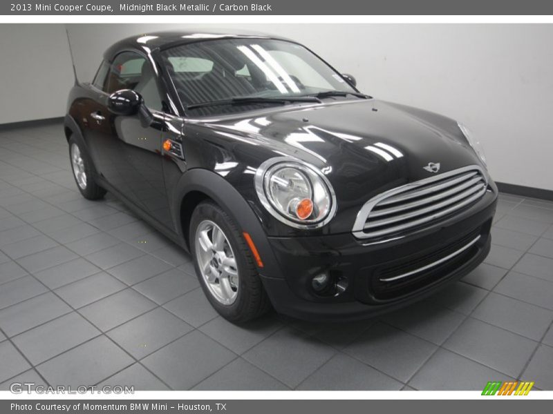 Midnight Black Metallic / Carbon Black 2013 Mini Cooper Coupe