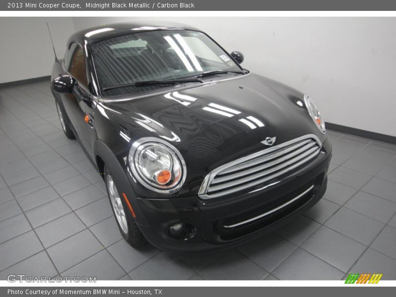 Midnight Black Metallic / Carbon Black 2013 Mini Cooper Coupe
