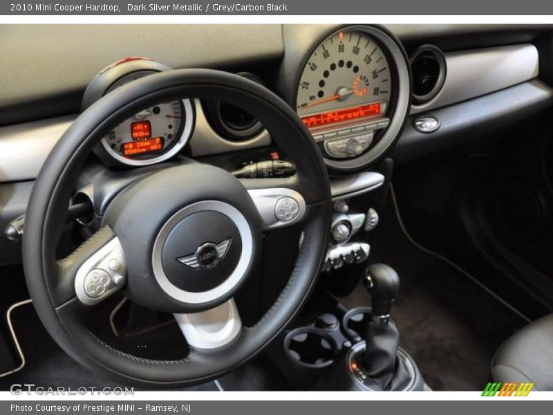 Dark Silver Metallic / Grey/Carbon Black 2010 Mini Cooper Hardtop