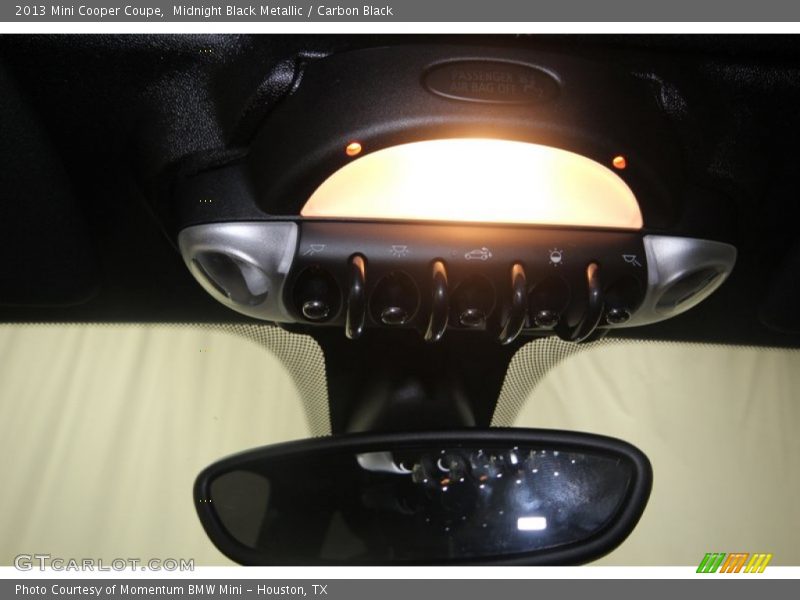 Midnight Black Metallic / Carbon Black 2013 Mini Cooper Coupe