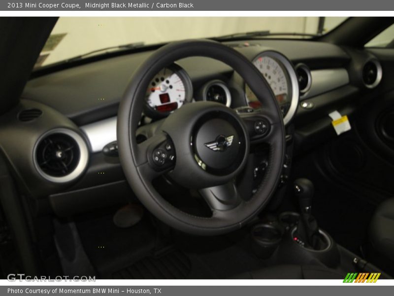 Midnight Black Metallic / Carbon Black 2013 Mini Cooper Coupe