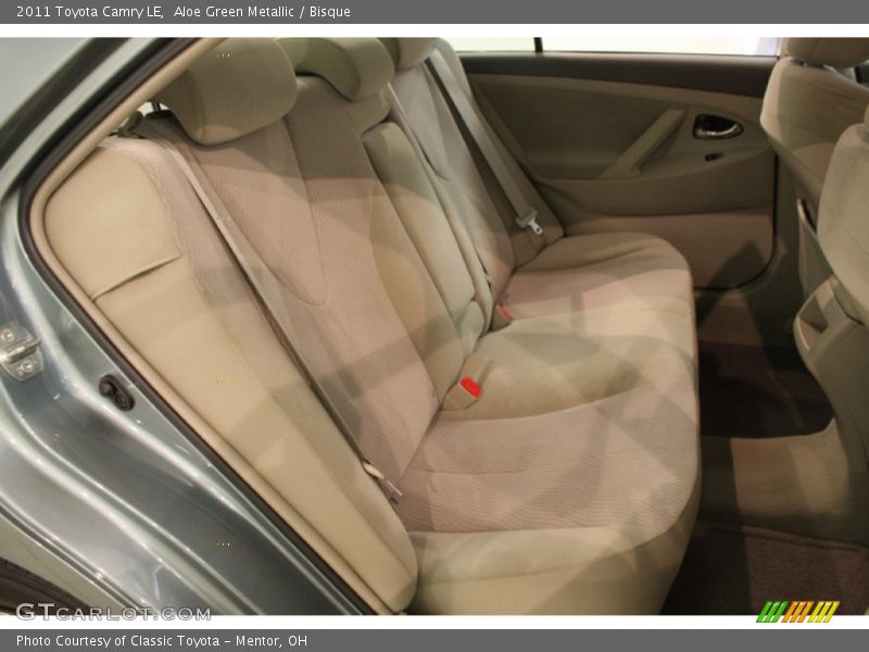 Aloe Green Metallic / Bisque 2011 Toyota Camry LE