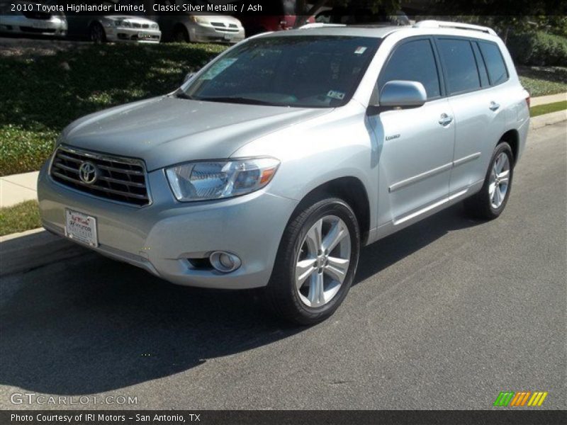 Classic Silver Metallic / Ash 2010 Toyota Highlander Limited