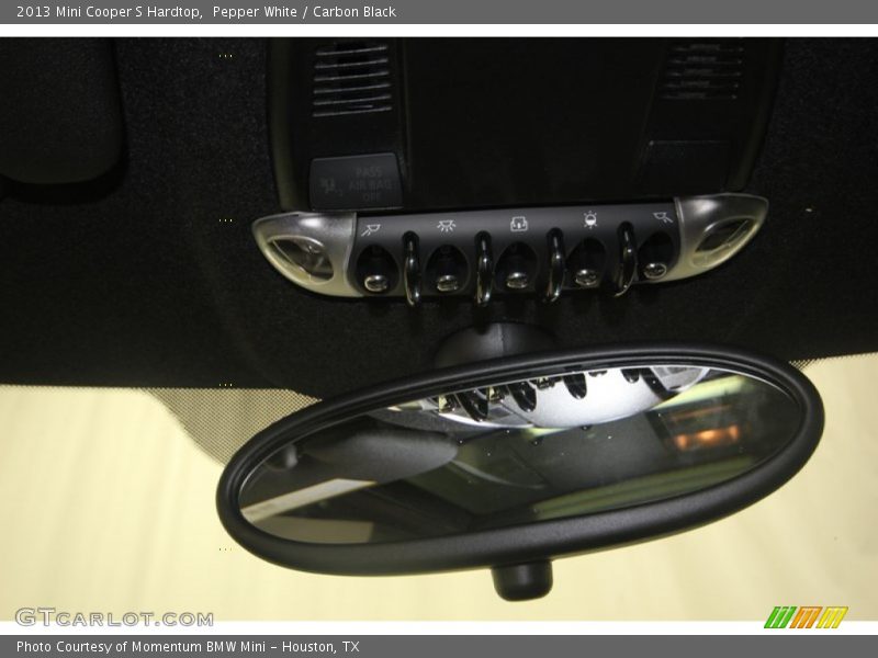 Pepper White / Carbon Black 2013 Mini Cooper S Hardtop