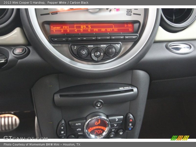 Pepper White / Carbon Black 2013 Mini Cooper S Hardtop