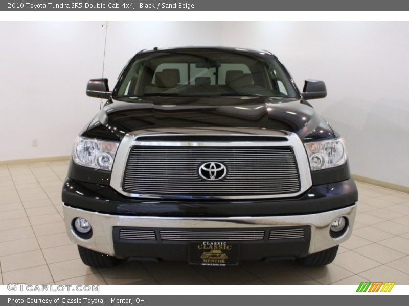 Black / Sand Beige 2010 Toyota Tundra SR5 Double Cab 4x4