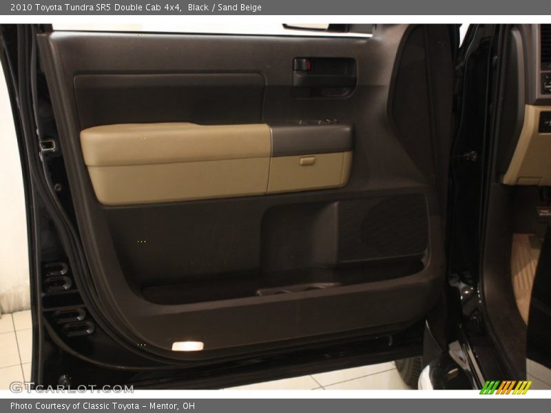 Black / Sand Beige 2010 Toyota Tundra SR5 Double Cab 4x4